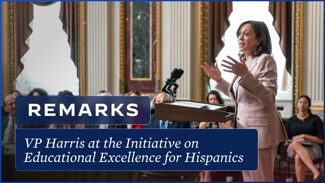 Vice President Harris Delivers Remarks at the Initiative on Educati...